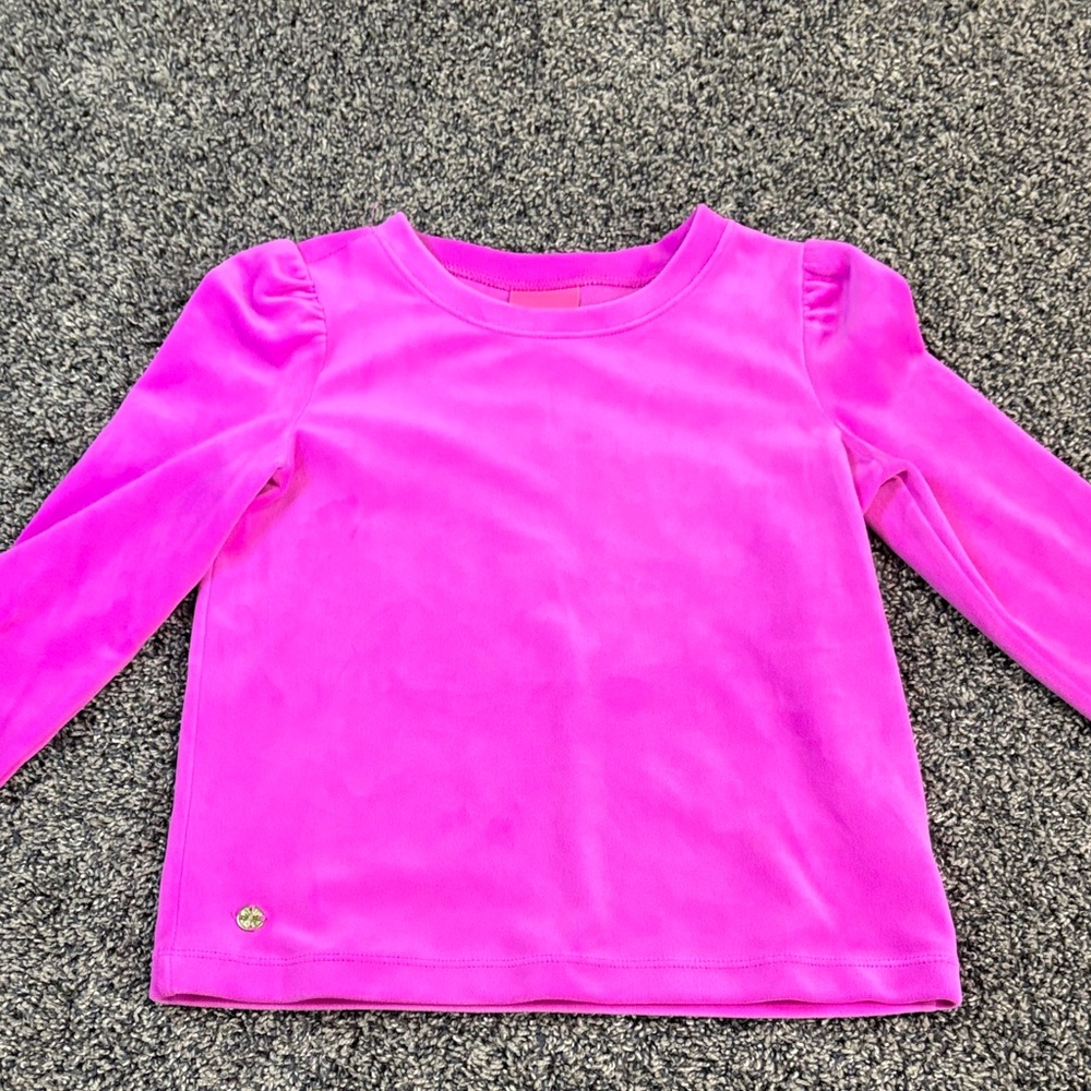 Lilly Pulitzer Vibrant Pink Kids Sweatshirt